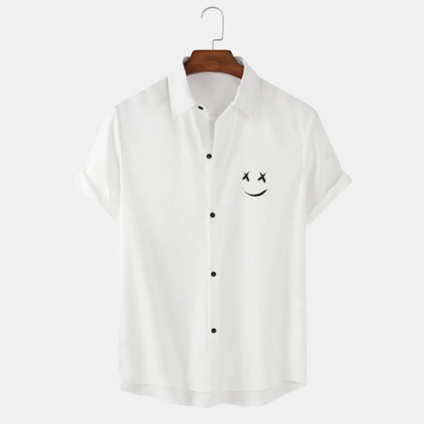 Men's Smiley Print Shirt