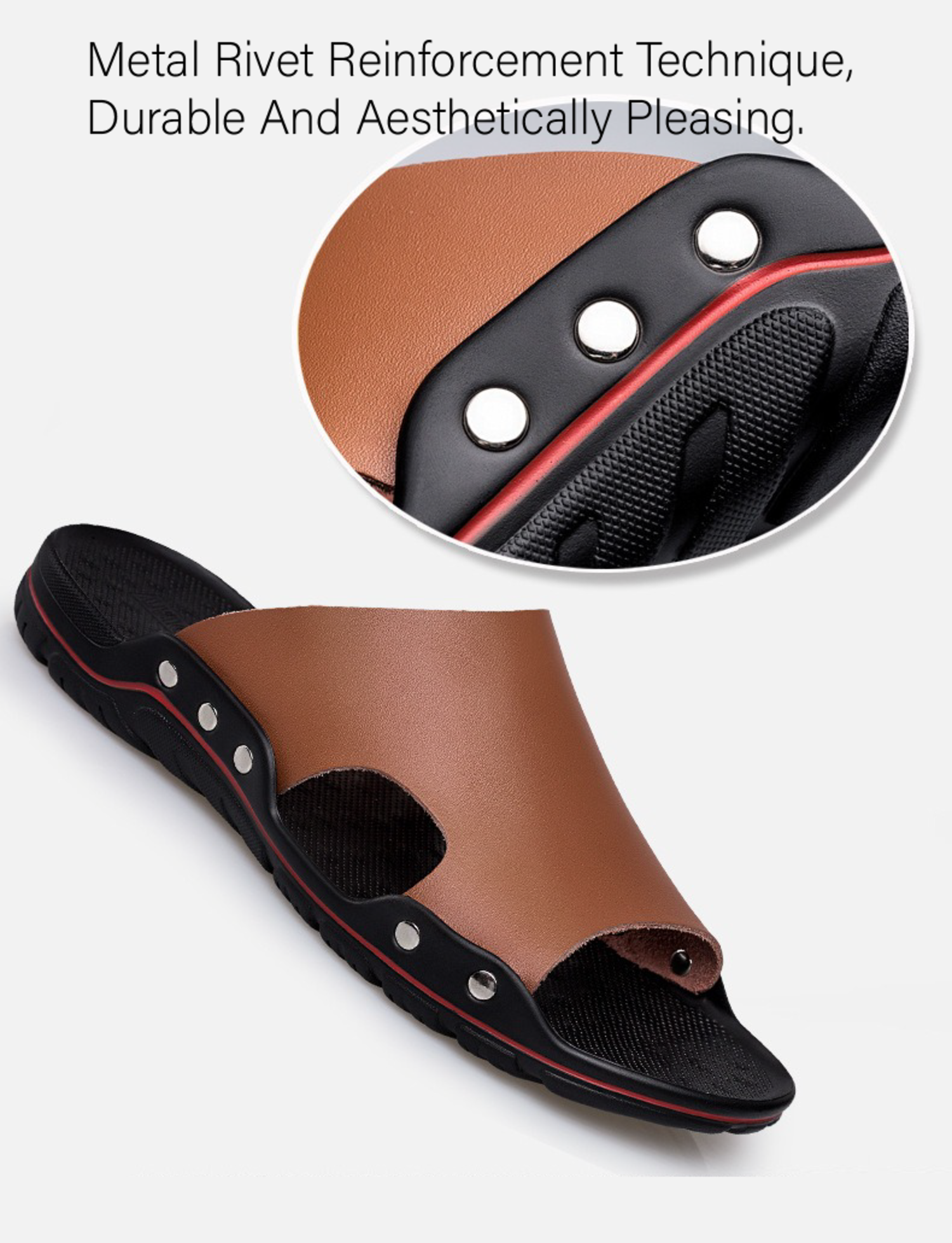 Men's Leather Beach Shoes