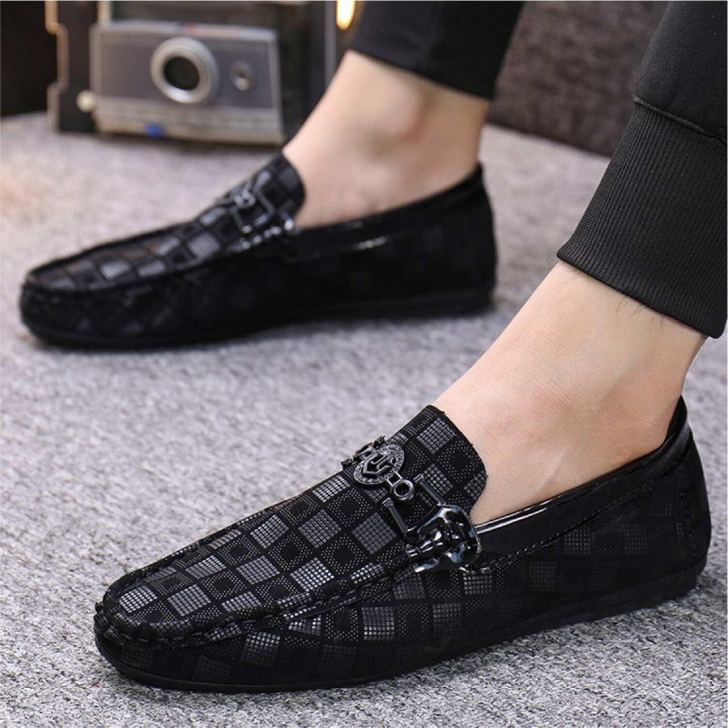 Trendy Plaid Casual Shoes